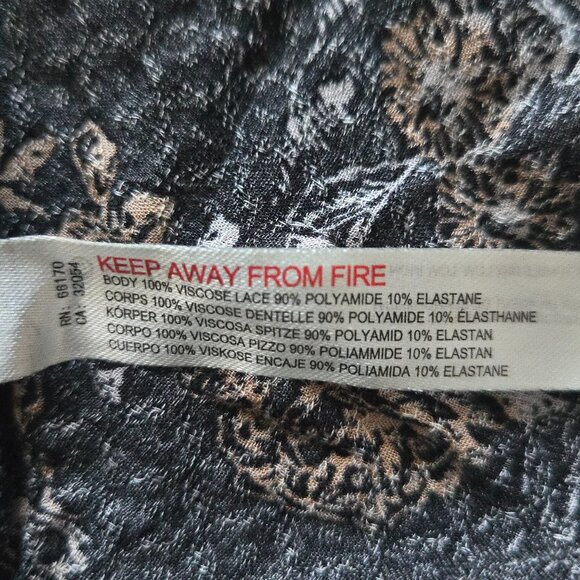 Free People Slip My Mind Printed Trapeze Dress - Picture 8 of 8